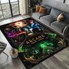 Video Game A-Arcane L-LOL Animation 3D Carpet Rug Art for Room Decor Home Kitchen KidsDoor Gift Kids Area Rug Non-slip Floor Mat