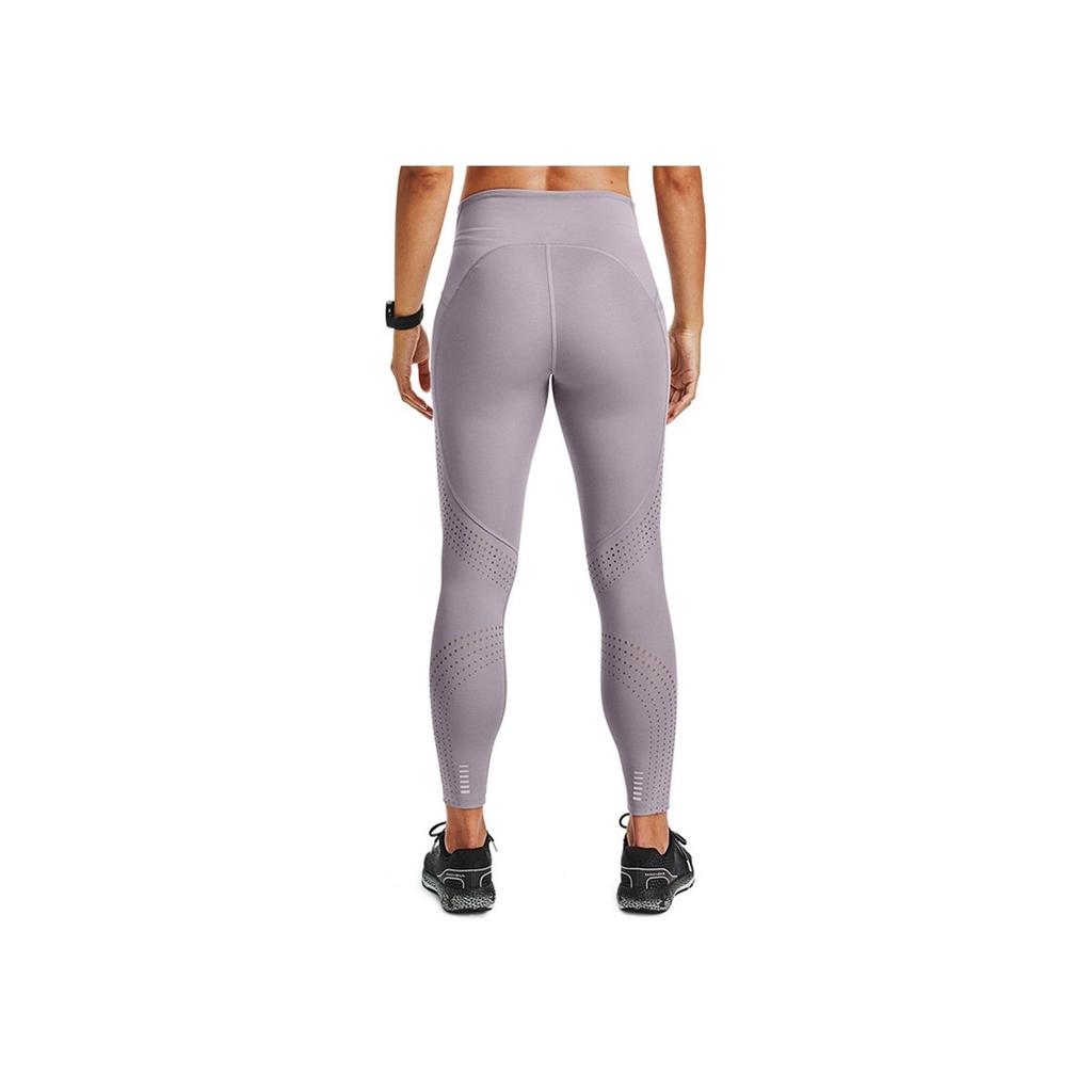 Under Armour Qualifier Speedpocket Running Tights Women bottoms Light-Purple 1350076-585