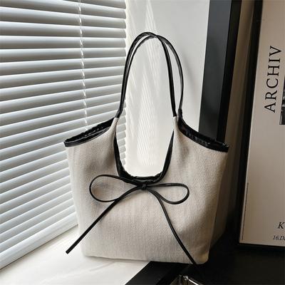 Handtasche mit großer Kapazität für Damen, Herbst-Neuer Stil, schlicht, lässig, Unterarmtasche, lässige modische Damentasche