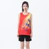 Track and field suit, sports training suit, men's sprinting sportswear, running vest, competition jersey, three-point pants.