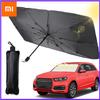 Guarda-sol Dobrável para Carro para Para-brisa Dianteiro Isolamento Térmico Protetor Solar para Interior de Veículo Viagem de Verão Acessórios para Carro