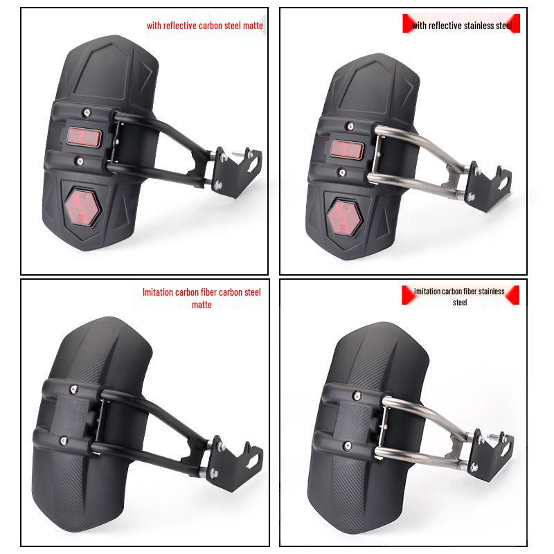 

Универсальное заднее крыло Mopi для мотоциклов GW250, Huanglong 600, CFMOTO 250SR/NK Matte Carbon Steel Set