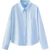 Semir Women's Spring 2026 Oversized Drawstring Cotton Shirt