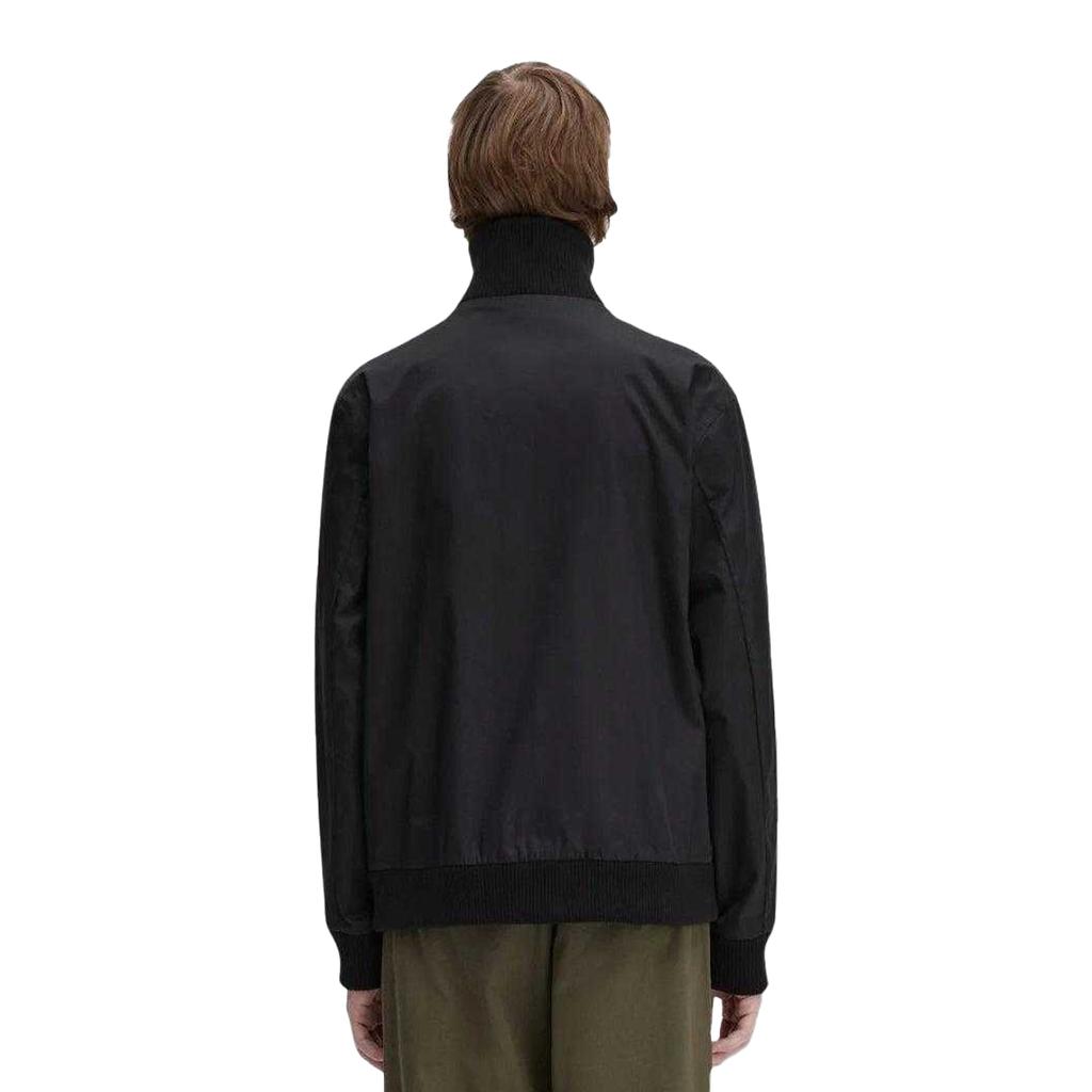 Fred Perry Mens Ribbed Tennis Bomber Jacket