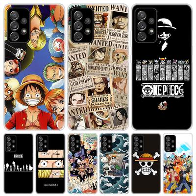 Anime One Piece Logo Voor Samsung Galaxy A51 A50 A71 A70 Telefoonhoesje A40 A41 A30 A31 A20E A21S A10 A11 A01 5G A6 A8 + A7 A9 Plus G
