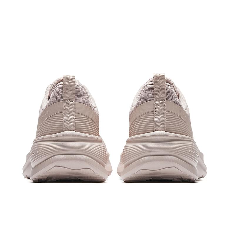 Anta Comfortable Simple Breathable Rebound Low-Top Casual Training Urban Commuting Short Distance Running Shoes Women Sneaker Lotus-Gray 922535508-5