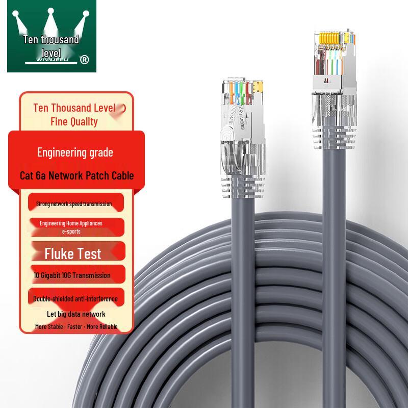 

WANJEED High-Speed Shielded Ethernet Patch Cable 0.5m