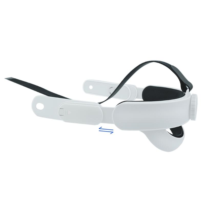 Protective Carrying Case for 3 Headset Accessories Waterproof and Shockproof Bag Pressure Reducing Headband Straps