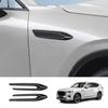 For Mazda CX60 -2024 For cx-80 CX80 2024-2025 Car Shark Gill Fender Side Air Flow Outlet Vent Sticker Trim Decal Car Styling