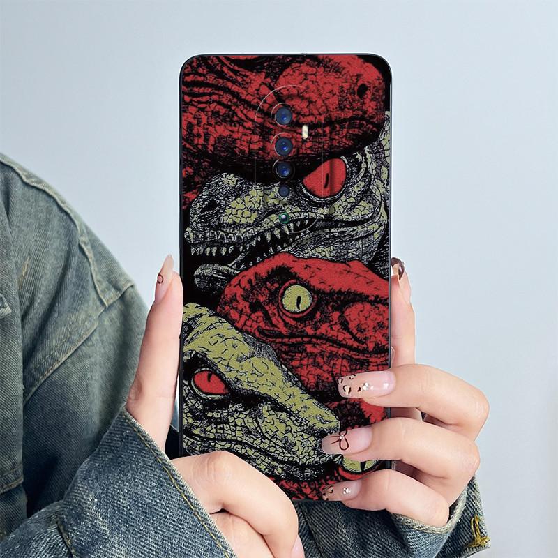 For OPPO Reno 2 Phone Case Reno2 CPH1907 Cover Soft Silicone Cute Cartoon Panda Flower Boys Girls Shell Protective Funda Casing