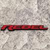Adesivi per Auto in Metallo 3D di Alta Qualità Lettere Personalizzate REBEL Copri Graffi Accessori Decorativi per Auto
