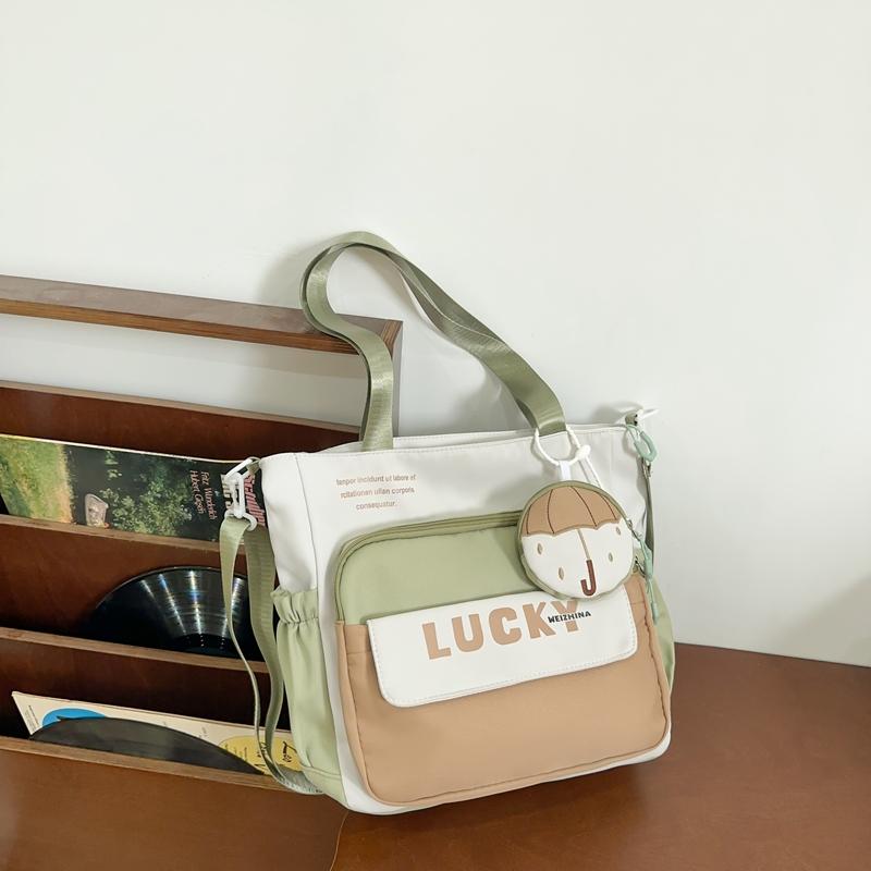 Torba na ramię dla uczniów szkoły podstawowej Damska torba typu tote Duża pojemność Torba na podręczniki do klasy