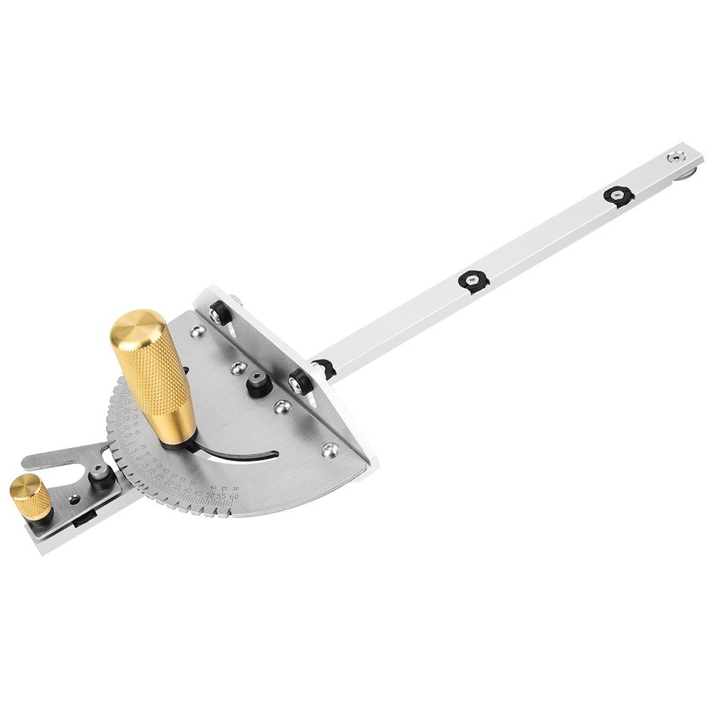 

Измеритель угла наклона с латунной ручкой, высокоточный настольный пильный инструмент для деревообработки с 3-мя гаечными ключами
