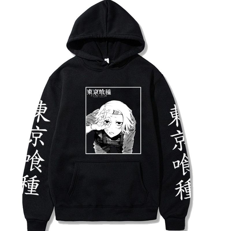 Tokyo Ghoul JUZO SUZUYA Hoodie Men Women Sweatshirt Print Unisex Streetwear Hip Hop Style Autumn Winter Fashion Tops Clothes