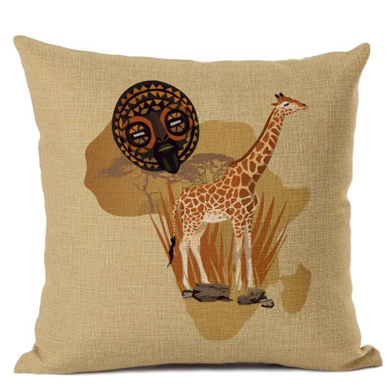

Декоративная наволочка карта Африки украшения внутри наволочка для диванной подушки на подушку для комнаты наволочка для диванной подушки на кровать наволочка для подушки 45x45cm 18x18in