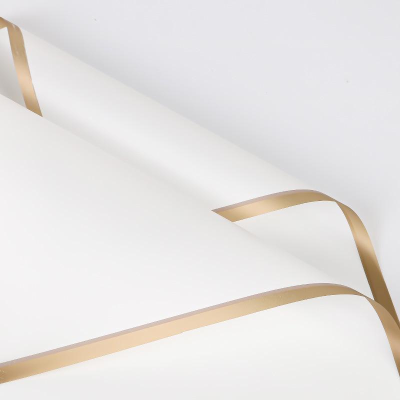 Blumenpapier, Weiches Licht, Einfarbig, Wasserdicht, Halbtransparent, Rosenstrauß-Verpackung, Geschenkverpackung, Strauß-Verpackung