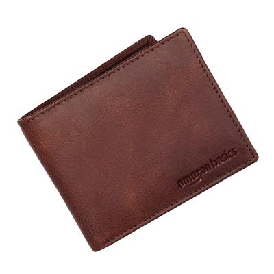 Carteira de couro | Estilo clássico e design funcional | Artesanato de couro premium | 6 compartimentos para cartões, 2 compartimentos para dinheiro, 2 compartimentos secretos, bolso para moedas