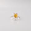 Citrine Gemstone 925 Sterling Silver Handcrafted Women Ring For Engagement Gift RR-72-7