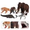Animal Figurine Simulated Desktop Decoration Mammoth Megalodon Dire Wolf Ancient Animals Model Sculpture Educational Toys for Home