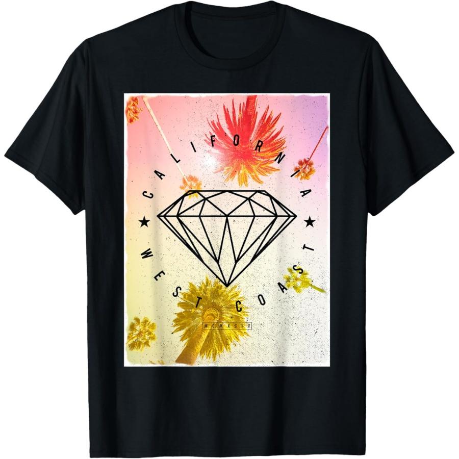 Футболка West Coast Diamond Filtered Palms Street XXXXXL