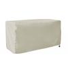 Outdoor Storage Box Cover Waterproof Container Dustproof for Garden Black 1236255cm