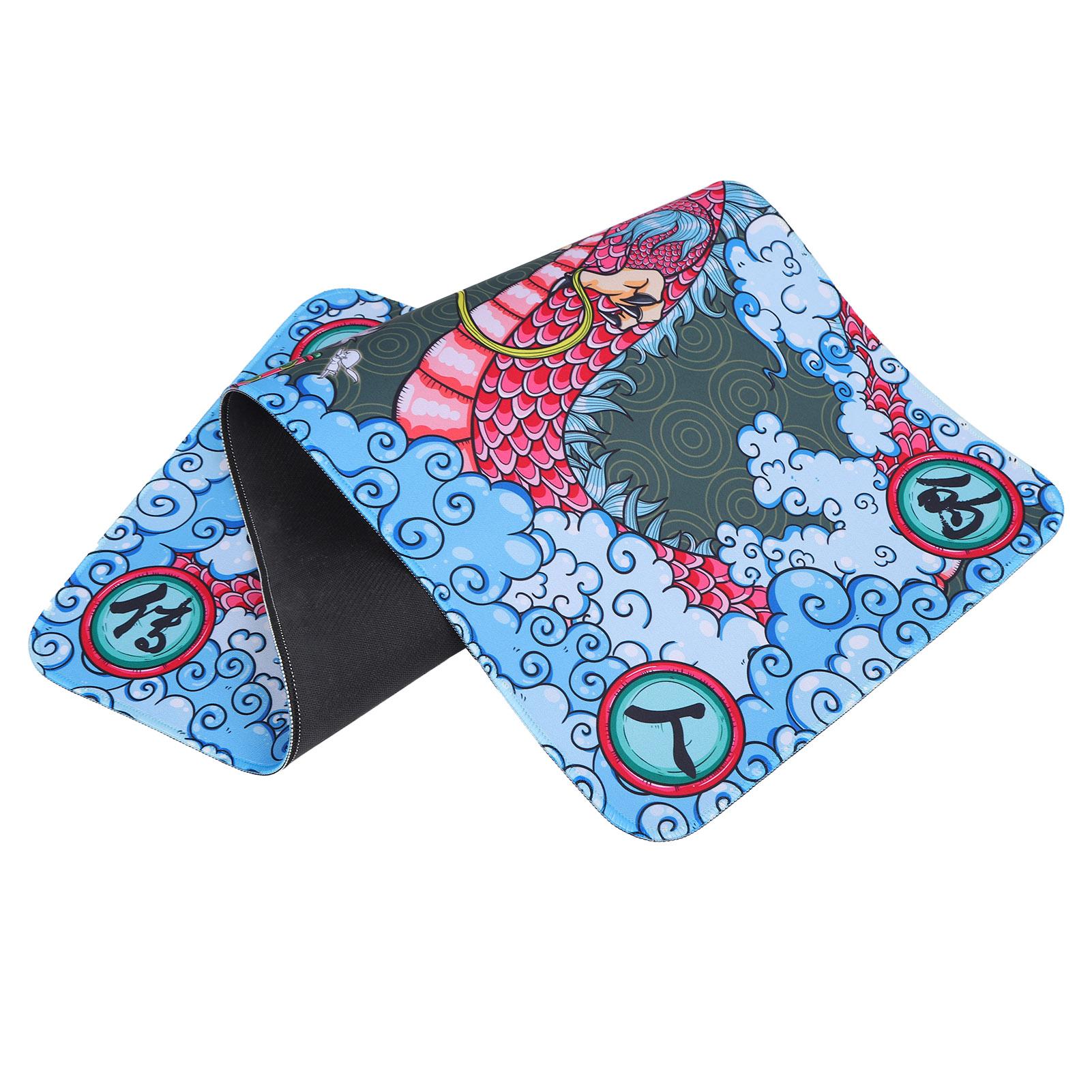 

Rubber Exquisite Pattern Mouse Pad Home Office Washable Computer Mousepad Accessory300 x 800 x 3mm Loong