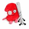 Neues digitales 3 BFDI Plüschtier Niedlicher Zeichentrickfigur Plüschtier Weiche Stoffpuppe Kindergeschenk Zimmerdekoration Sammlerstück