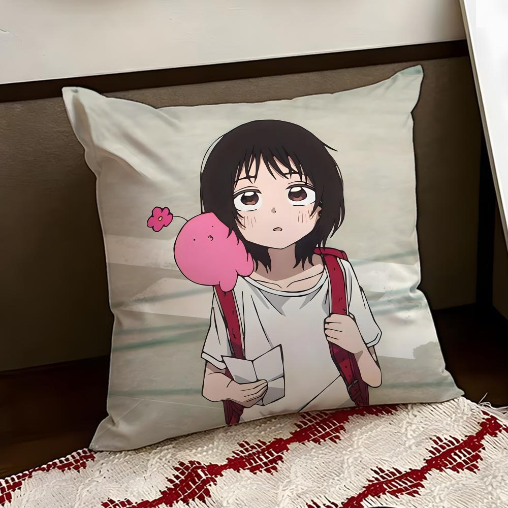 TTakopis Original AnimeSin Cushion Cover Reversible Soft Durable Pillow Cover Home Car MultiScene Use for Daily Comfort