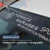 1Pcs Car Windshield Decal Sticker Decoration Stickers For MG ZS MG4 MG5 MG7 MG3 MG6 HS Cyberster Hector Gloster ZX GS GT ES5 ZST w2