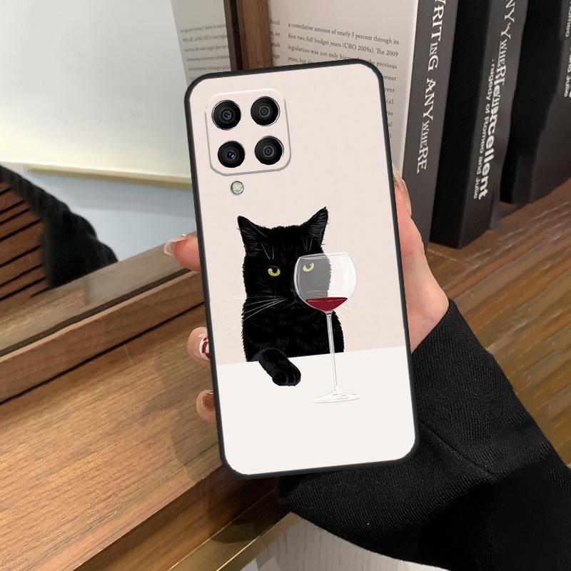 Lustige Katzen Kunst Hülle Für Samsung Galaxy M56 M16 M36 M33 M53 M13 M12 M32 M52 M20 M15 M55 M31 M14 M35 M34 M54