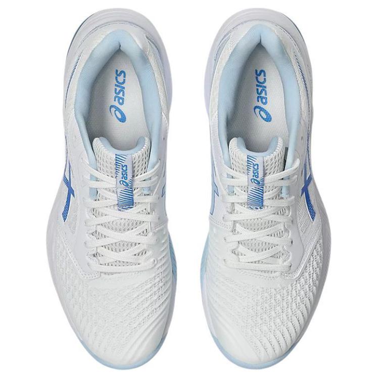 Nuove Asics Netburner Ballistic Ff 3 Bianco Blue Coast da Donna 1052A069-111