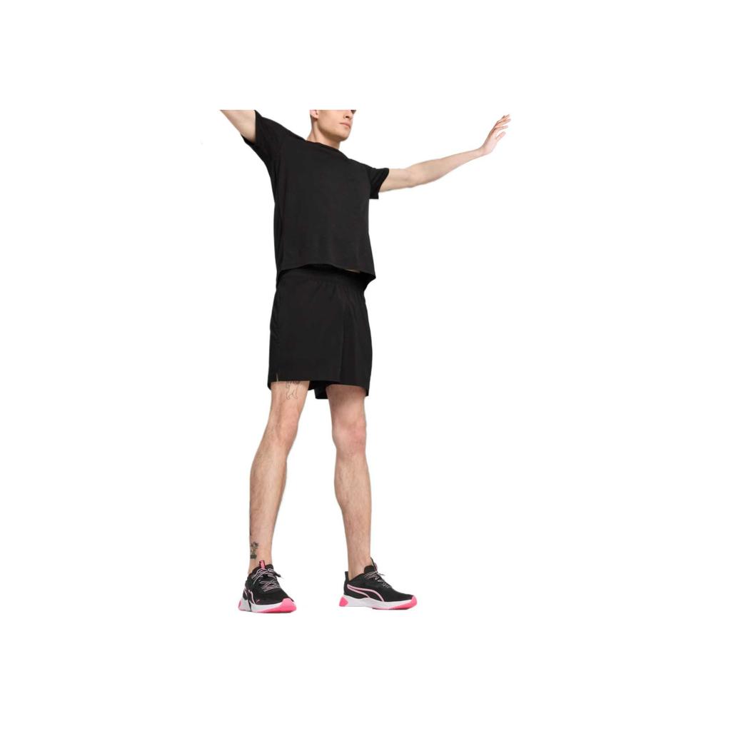 Puma Tad Essentials Cat Logo Comfortable Soft Training Crew Neck Short Sleeve T-Shirt Men Tops Black 525920-01