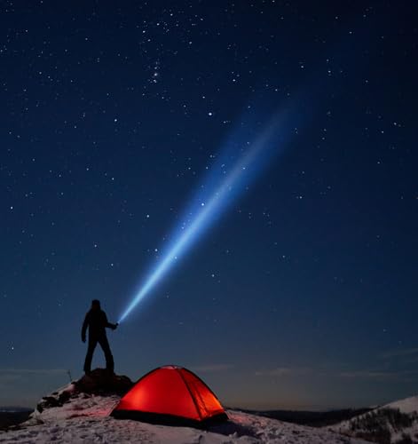 MAG-LITE Mini Mag 3W LED Light, 2 AA Battery, Red, SP2203H