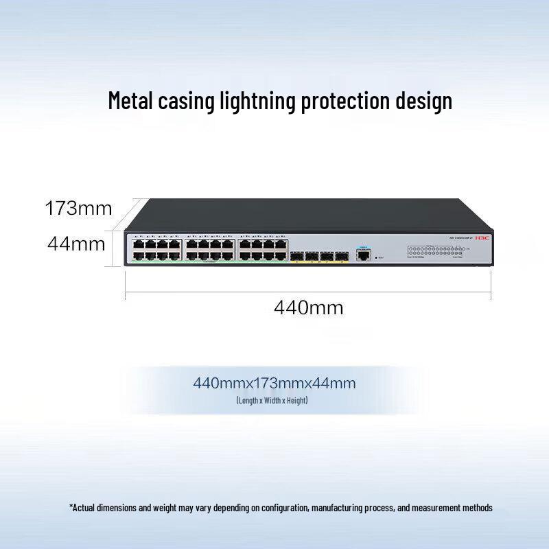 H3C S1850V3-28P-EI Managed Gigabit Network Switch