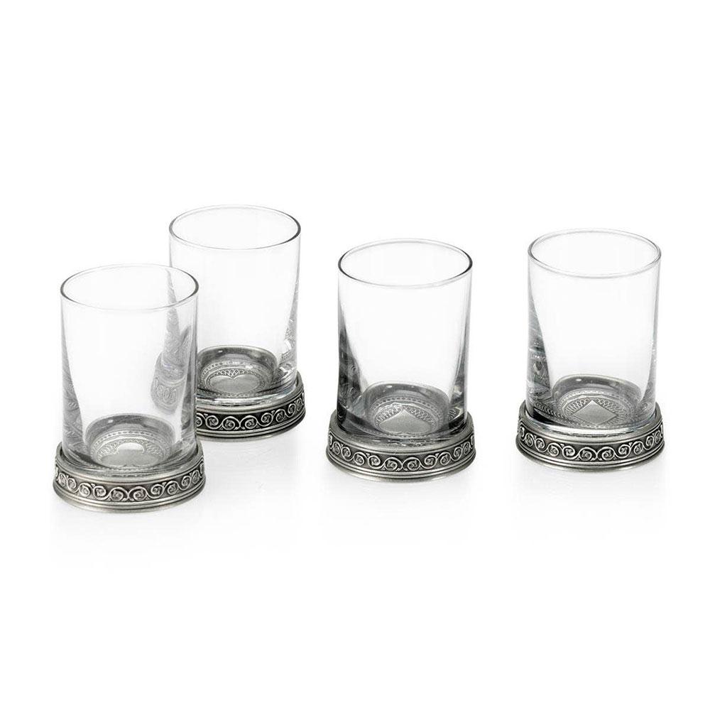 Ensemble de 4 verres à shot Royal Selangor Ace