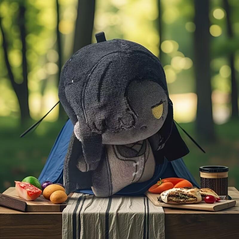 Game Limbus Company Zilu Plush Doll Backpack 10Cm Cute Fan Collect Zilu Stuffed Doll Pendant Xmas Present Gift Zilu Props