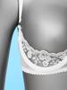 Womens Floral Lace Underwired Brassiere Sheer Design Adjustable Strap Unlined Lingerie Bra