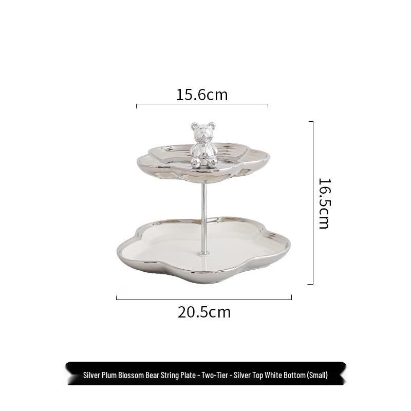 Nordic Ceramic Multi-tier Cake & Fruit Tray