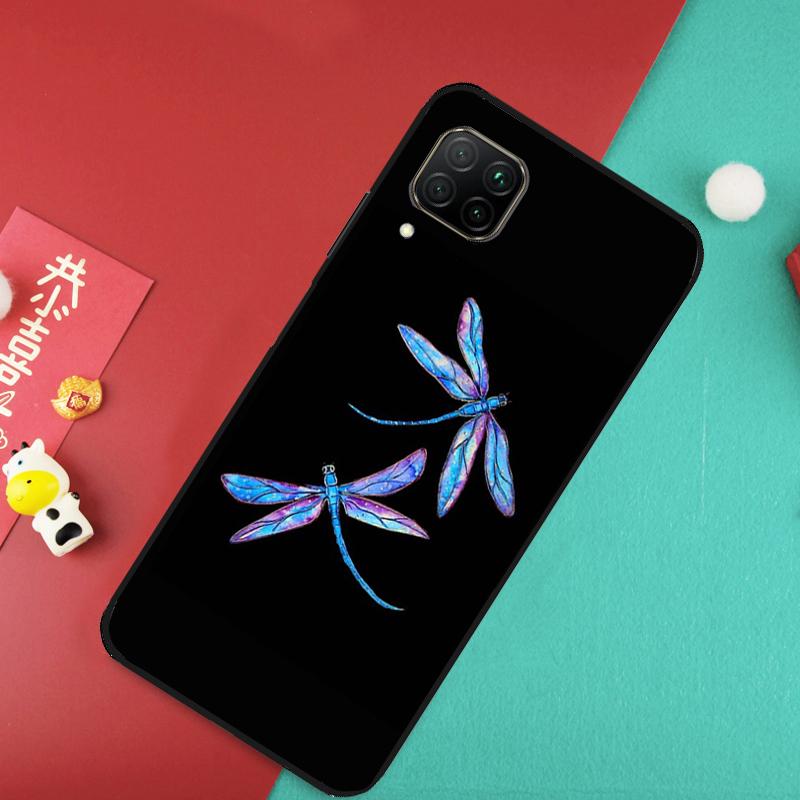 Dragonfly Case For Huawei Nova Y91 Y61 Y60 Y70 Y90 Nova 9 SE 10 11i 8i 3i P20 P30 Pro P40 Lite Cover