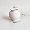 Terracotta & White Ceramic Self‑Watering Spike Automatic Plant Waterer for Potted Plants