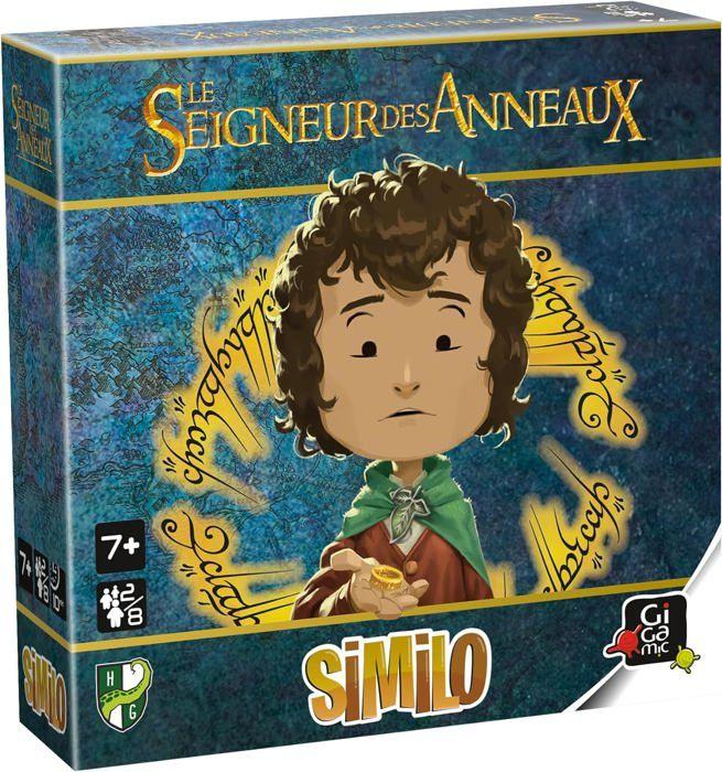 Gigamic SIMILO Le Seigneur des Anneaux ! Jeu de déduction Coopératif