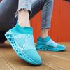 2025 Yellow Running Shoes for Men Socks Sports Shoes Plus Size 48 Breathable Women Slip-on Sneakers Sock Trainers Men