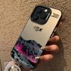 Mountain Peak Aircraft IMD Phone Case For iPhone 17 15 Pro Max Cases iPhone 11 12 13 ProMax 14 16 Plus 7 XS XR Shockproof Fundas