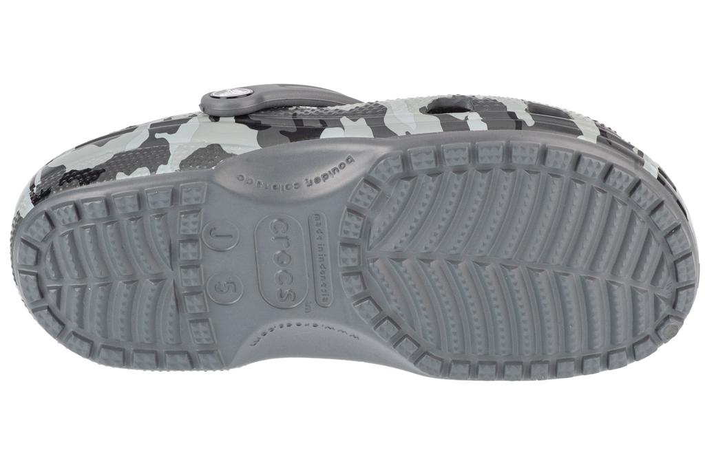 Crocs Classic Spray Camo Kids Clog, for Boy Black Slides
