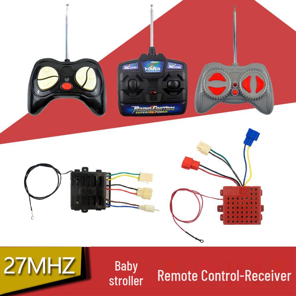 27MHz Kids' Electric Car Remote Control & Receiver