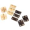 50Pcs 16x13mm Antique Bronze/Gold Cabinet Hinges Furniture Accessories Jewelry Boxes Small Hinge Furniture Fittings For Cabinets