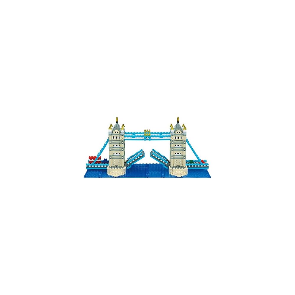 Nanoblock Tower Bridge Deluxe Edition Building Set NB-045 with Detailed Design and Miniature Architecture