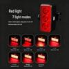 High-Brightness Waterproof Bicycle Head & Taillight with Type-C Charging for Night Cycling
