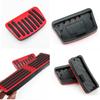For Hyundai Tucson NX4 -2023 2024 Aluminum Car Foot Rest Pedal Fuel Accelerator Brake Pedals Cover Non-slip Pad Accessories