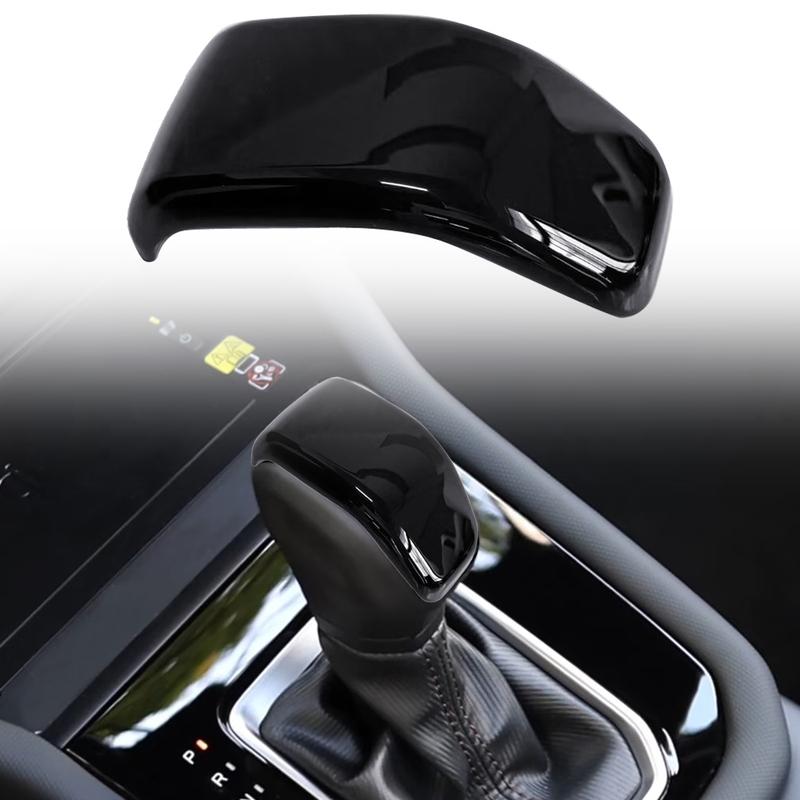 For Subaru Forester 2025 Car Accessories ABS Interior Gear Shifter Knob Cover Trim Glossy Black